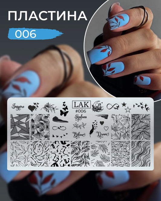 Stamping Placa #006