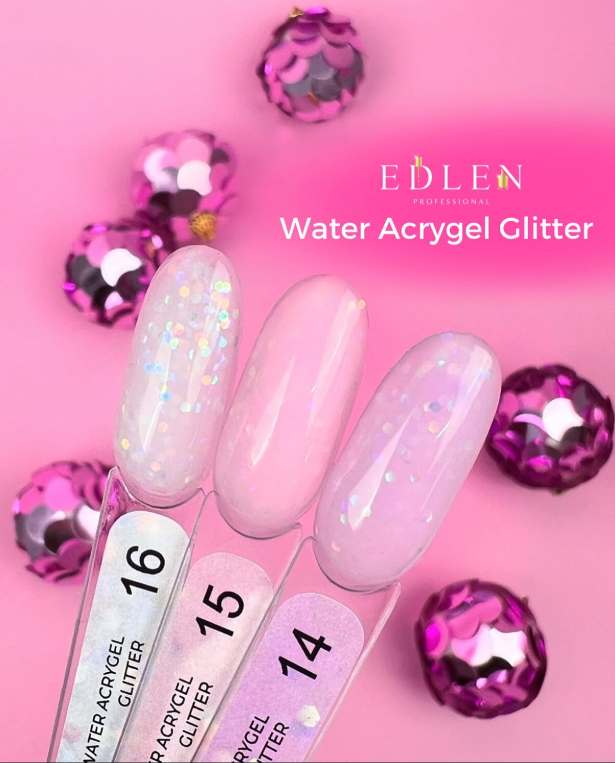 Water Acrygel Glitter Edlen 9ml